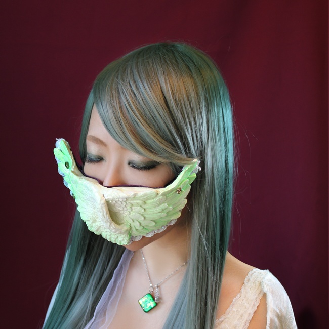 ハーフマスク 〜グリーン〜
