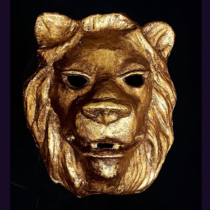 ライオン仮面〜ゴールド〜