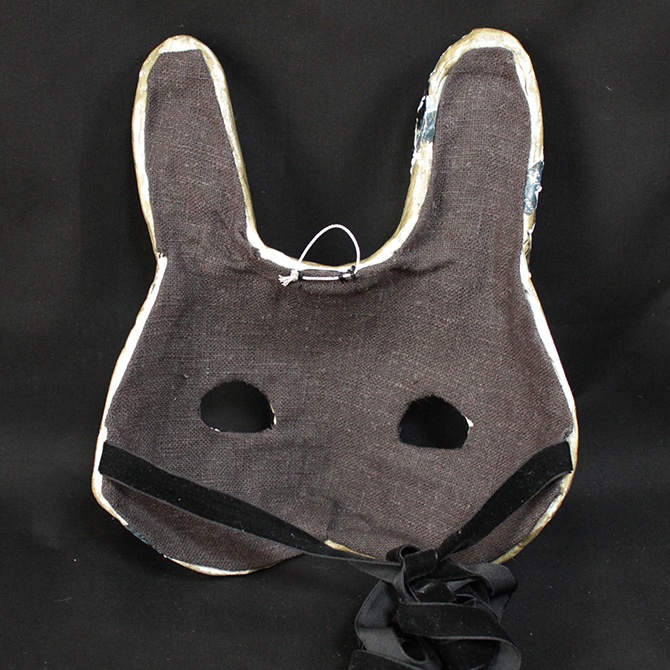 うさぎ仮面 〜ゴールド&ネイビー〜