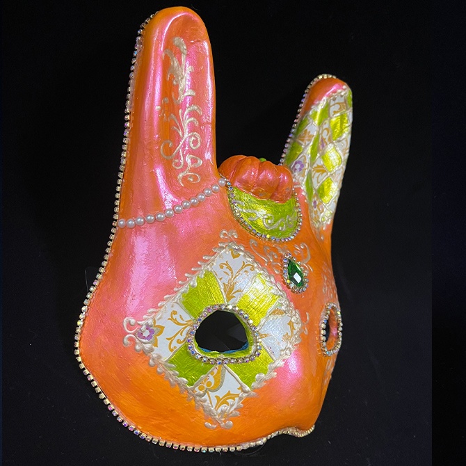 うさぎ仮面 〜かぼちゃ〜