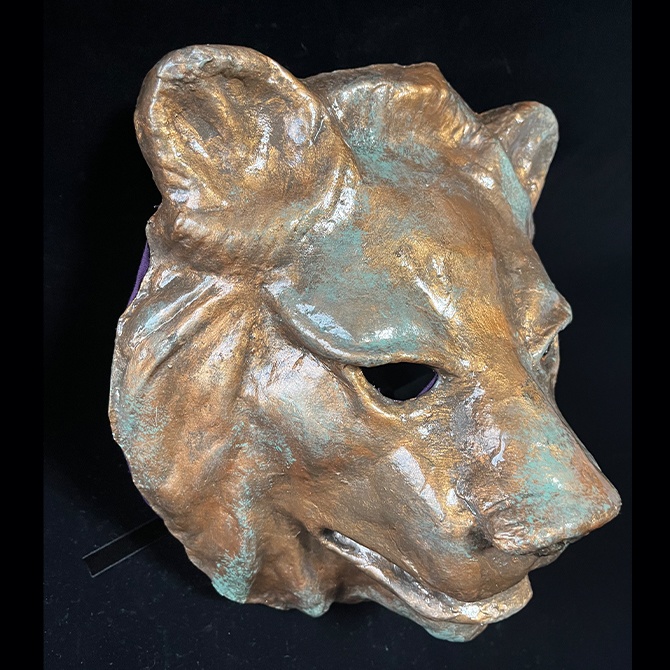 ライオン仮面〜青銅色〜