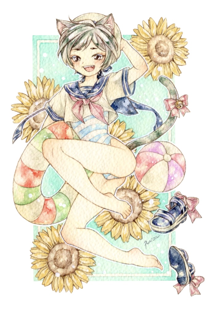 原画『summer time』