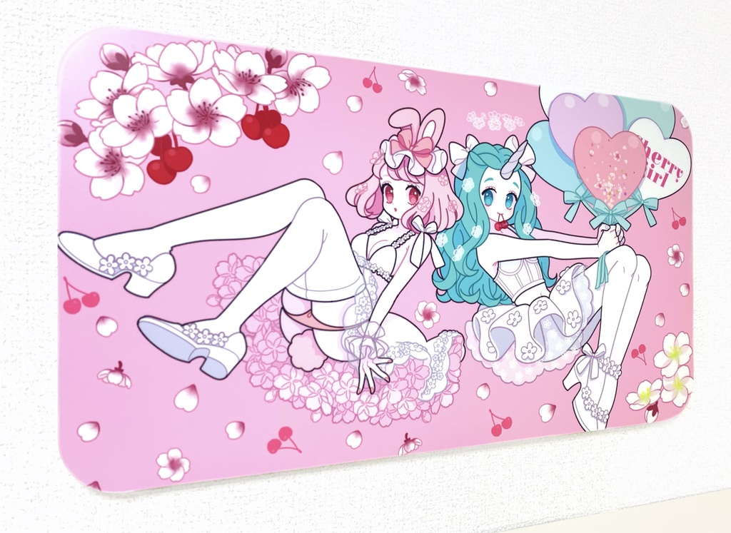 イラストパネル-桜