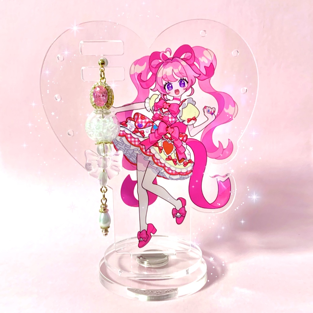 イヤリング/ピアス&回転アクスタセット