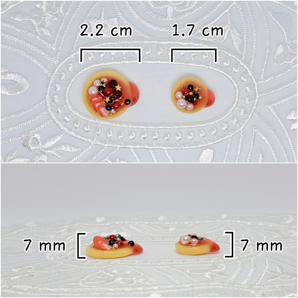 パンケーキ (フルーツソース)