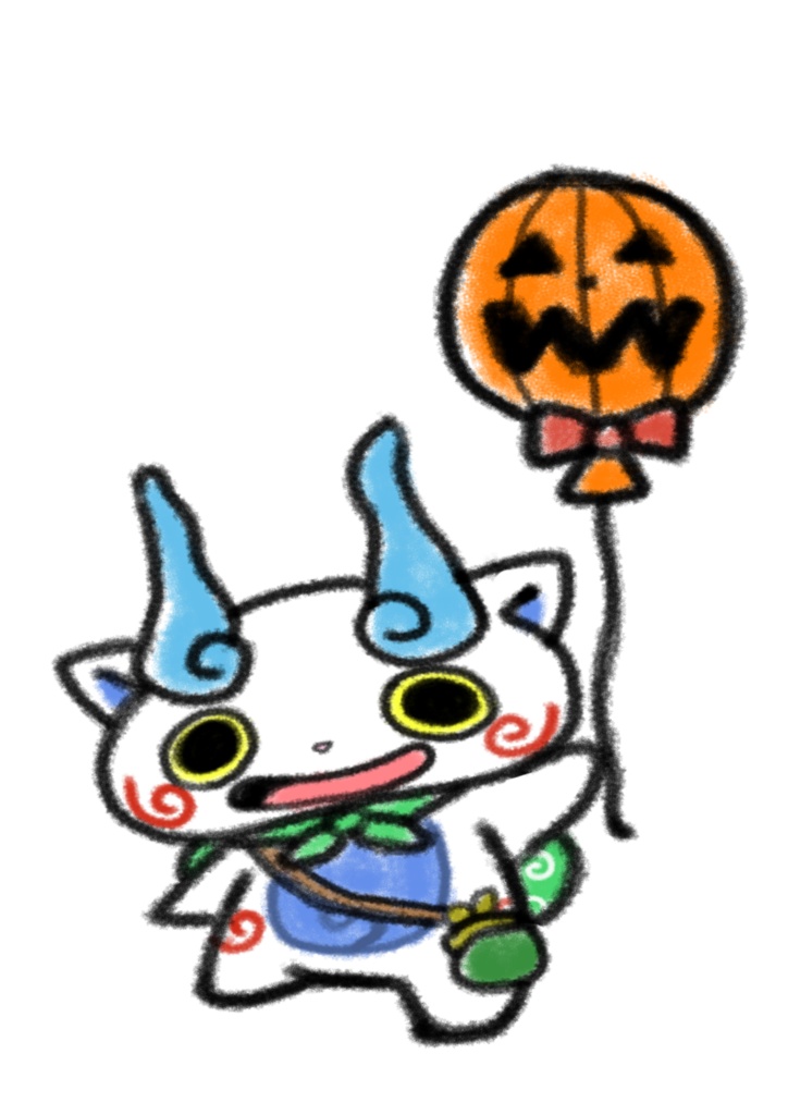 コマさん【はろうぃん】★ステッカー