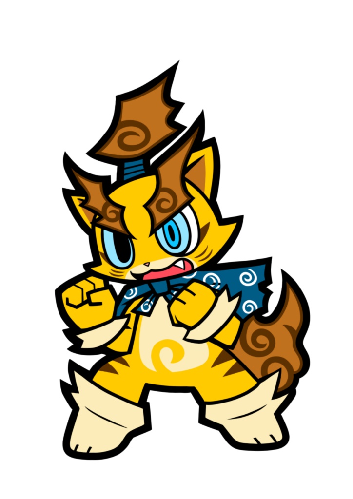 とらじろう★ステッカー