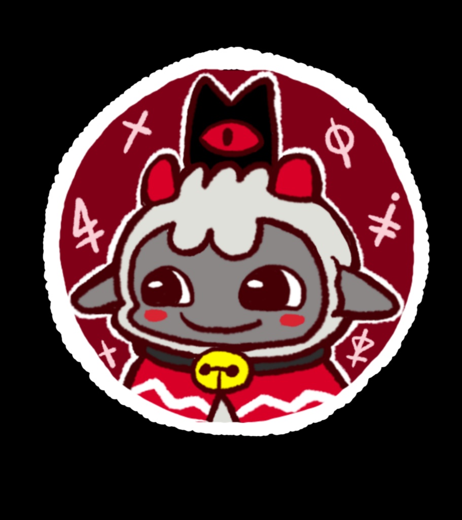 【缶バッジ】子羊