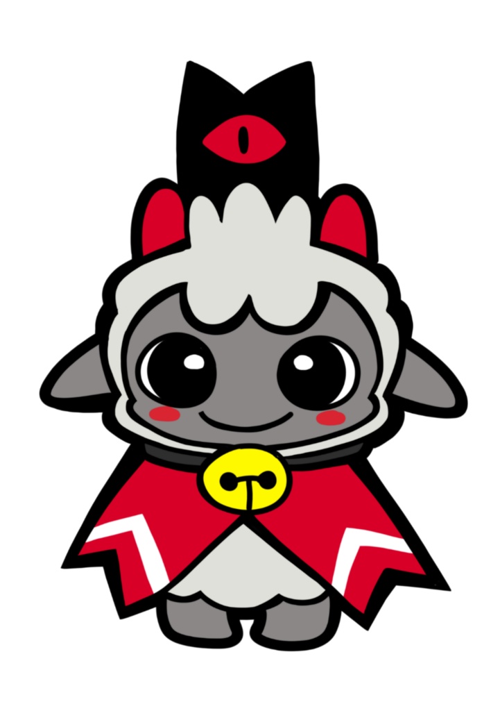 【ステッカー】子羊