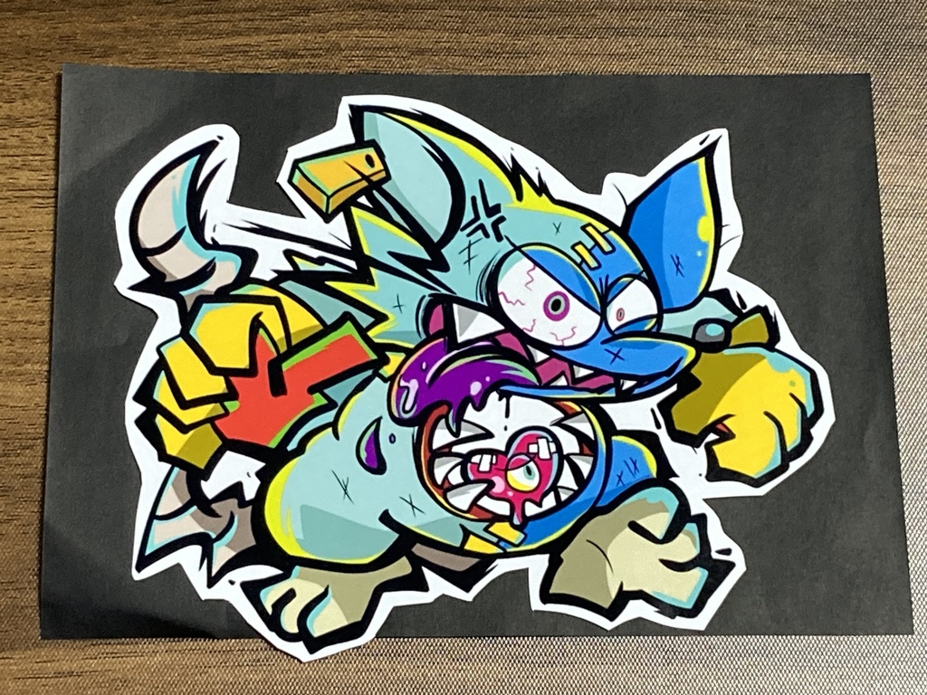 【ステッカー】MADRATDEAD（angry）