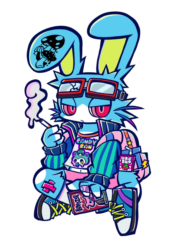 【10cmステッカー】アオミくん