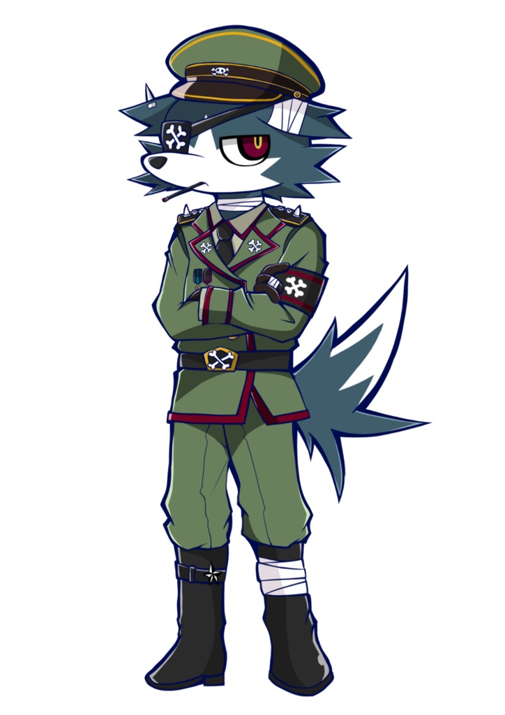 【12cmステッカー】ヴァルハルト中佐