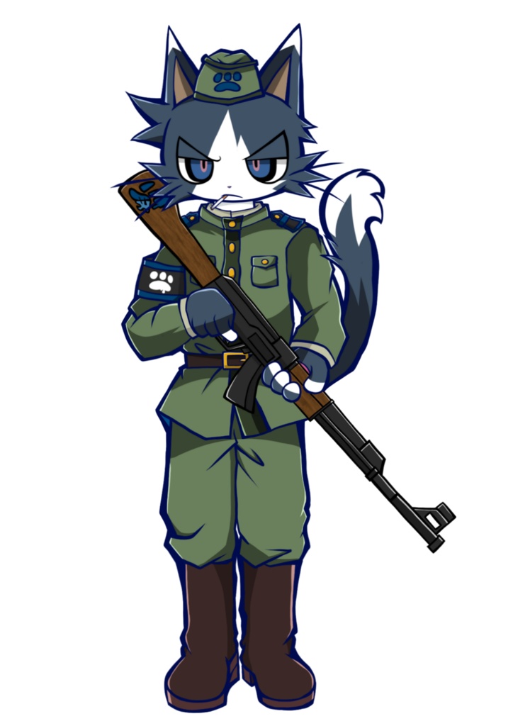 【12cmステッカー】観測手さん