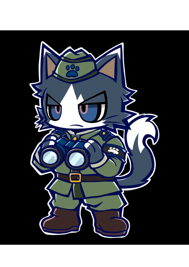 【アクリルキーホルダー】SD/観測手さん