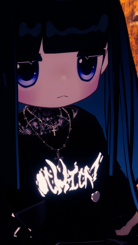 【水瀬/狛乃対応】ネックレス【2個セット】