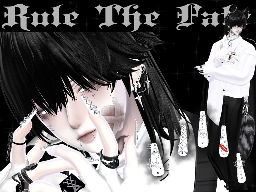 【sale】RTFnail 水瀬/森羅/狛乃/SIO/くうた/対応