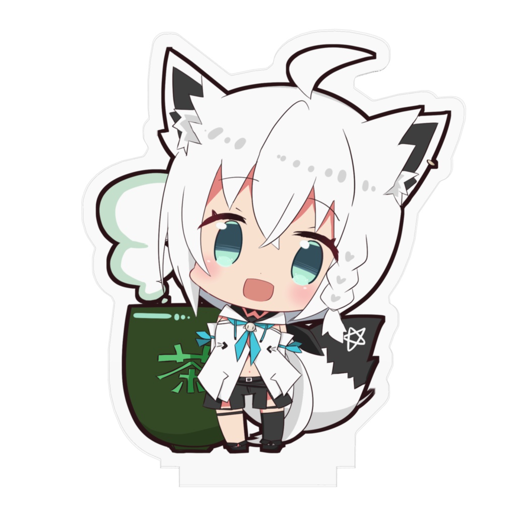 白上フブキほっと一息 アクリルスタンド 白上フブキ