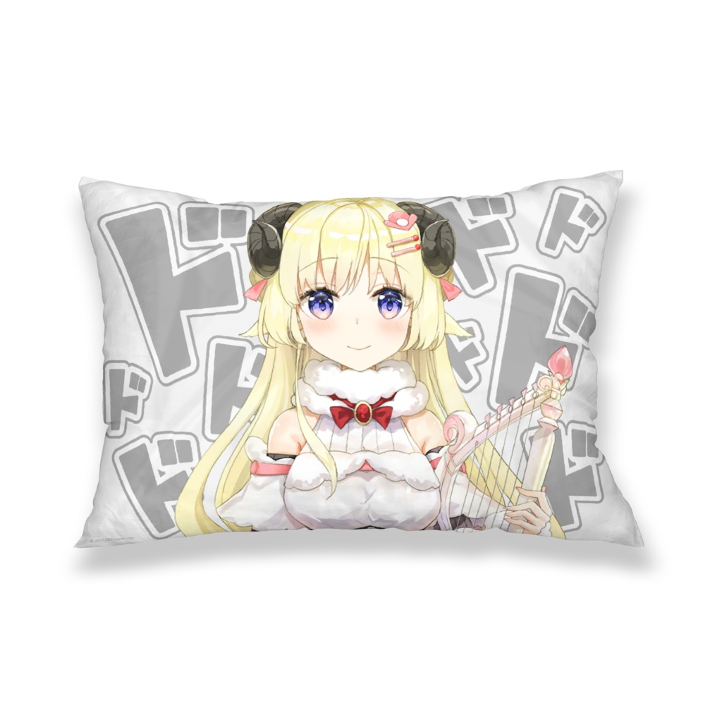 角巻わため 回線つよつよ記念枕カバー