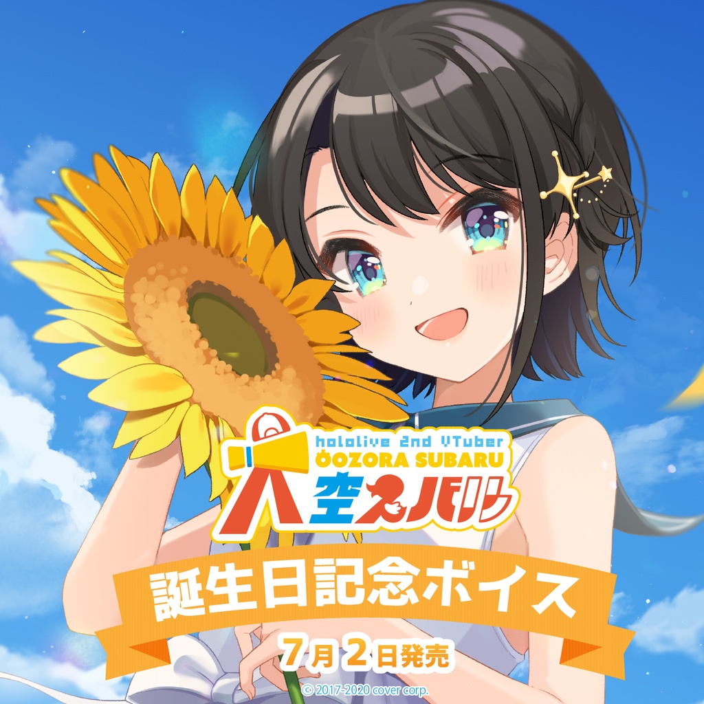 豊富な好評ホロライブ　大空スバル　2020 誕生日　記念グッツ　活動記念ポストカード アイドル