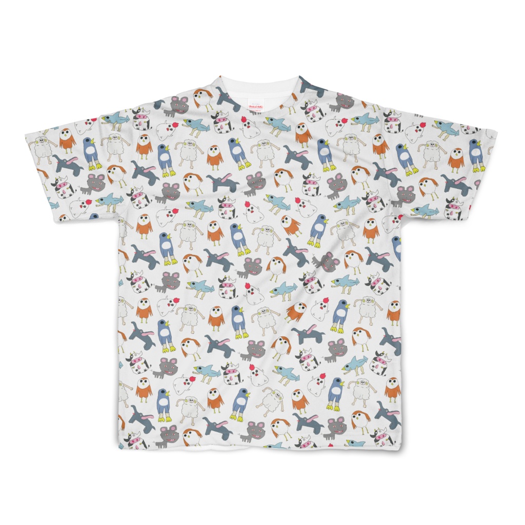 花咲みやび 「花咲の森」フルグラフィックTシャツ