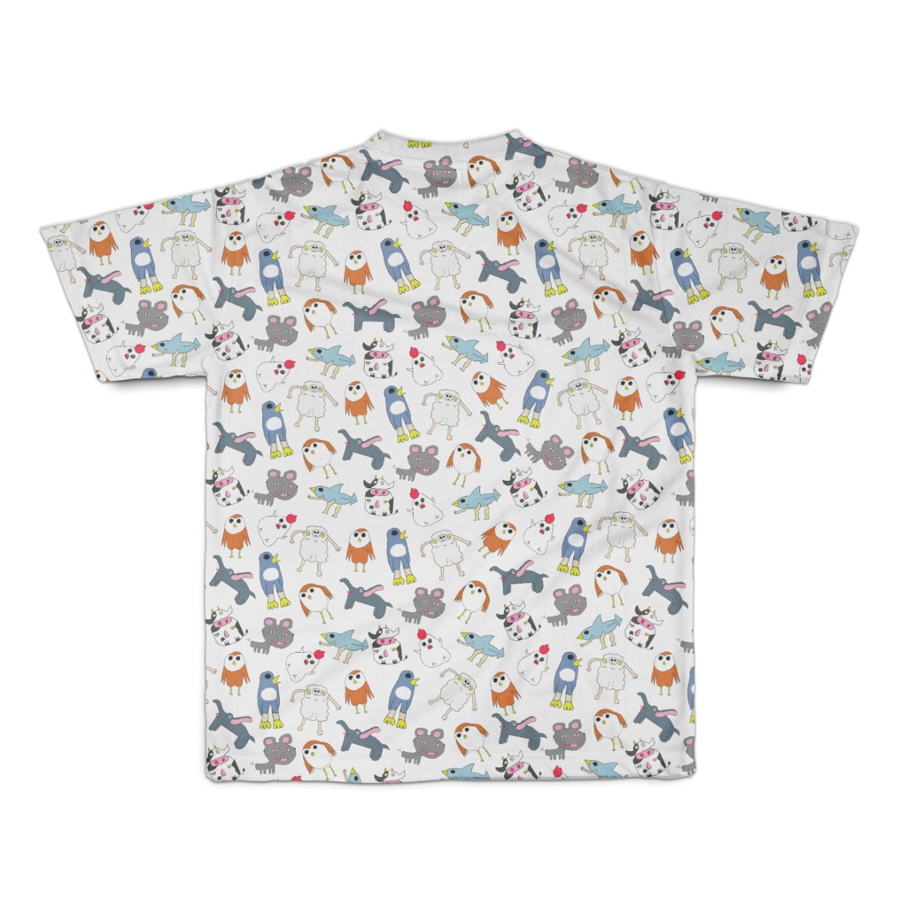 花咲みやび 「花咲の森」フルグラフィックTシャツ