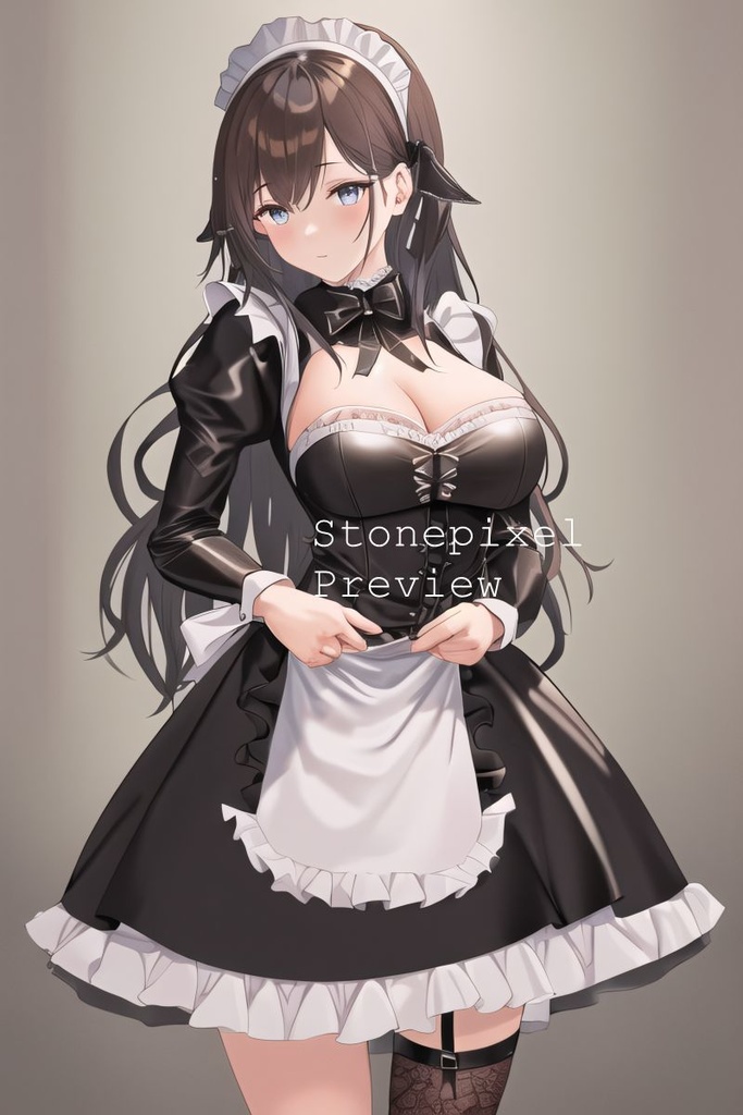 Maid Outfit Illustration Pack Vol.3 | 30 Images 女僕服裝插畫集 Vol.3（30 張高清圖）