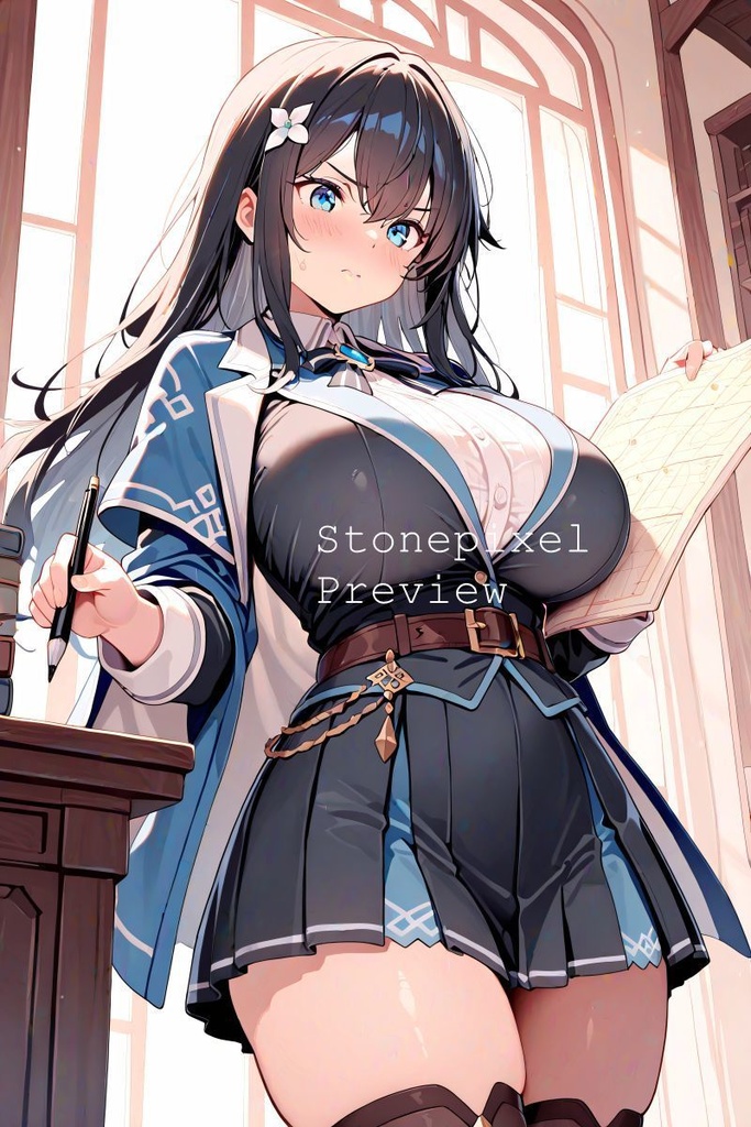 ✨Summoned Heroine - The Strategist_ Illustration Pack Vol1 ✨