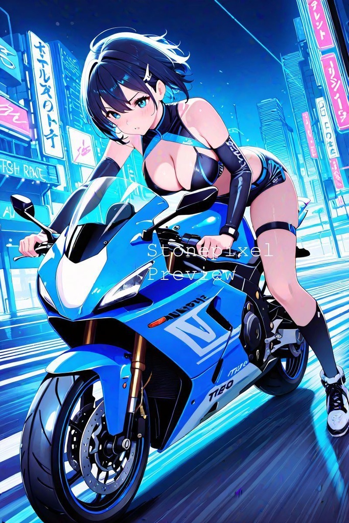 ✨Neo Tokyo Street Racer_ Illustration Pack Vol1 ✨