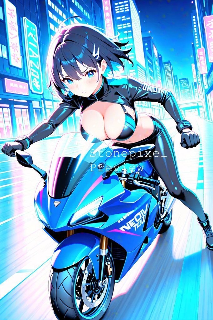 ✨Neo Tokyo Street Racer_ Illustration Pack Vol1 ✨