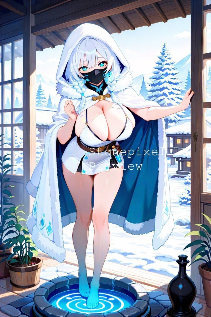 ✨Snow Country Poison Princess_ Illustration Pack Vol1 ✨