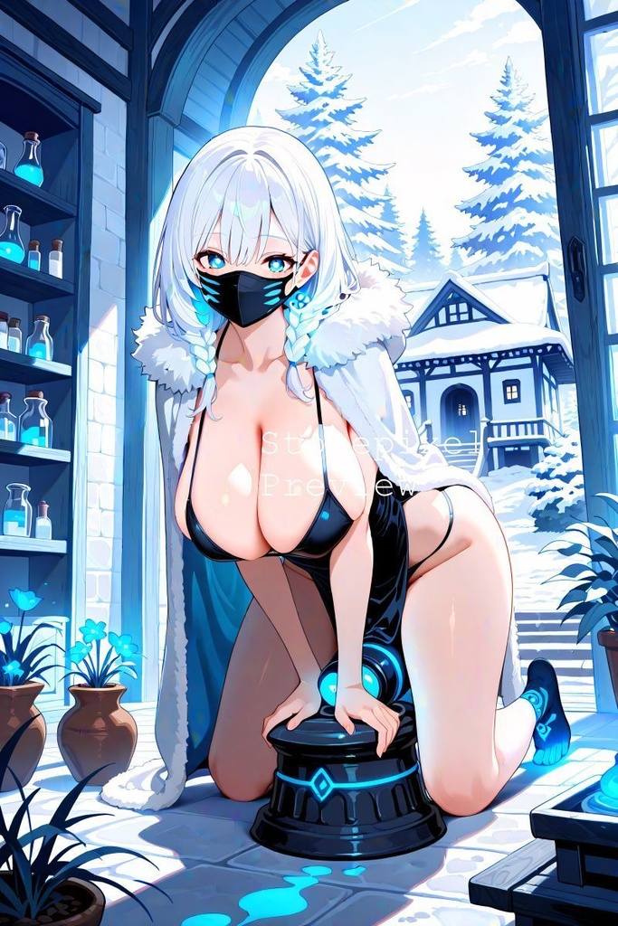 ✨Snow Country Poison Princess_ Illustration Pack Vol1 ✨