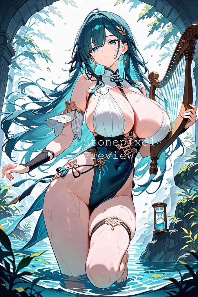 ✨The Curse of the Deep Sea Bard_ Illustration Pack Vol1 ✨