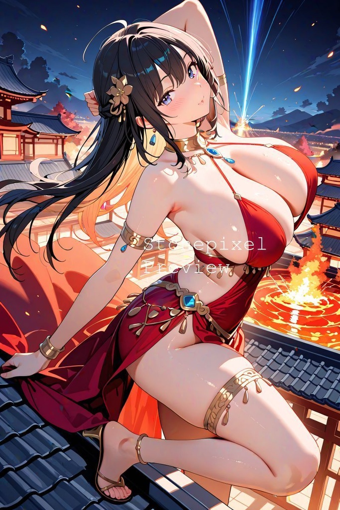 ✨The Last Night of the Flame Dancer_ Illustration Pack Vol1 ✨