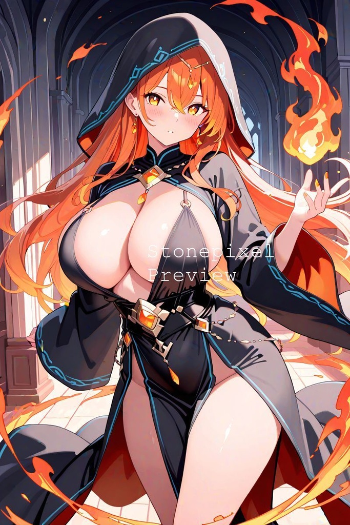 ✨Judgment Day of the Flame Manipulator_ Illustration Pack Vol1 ✨