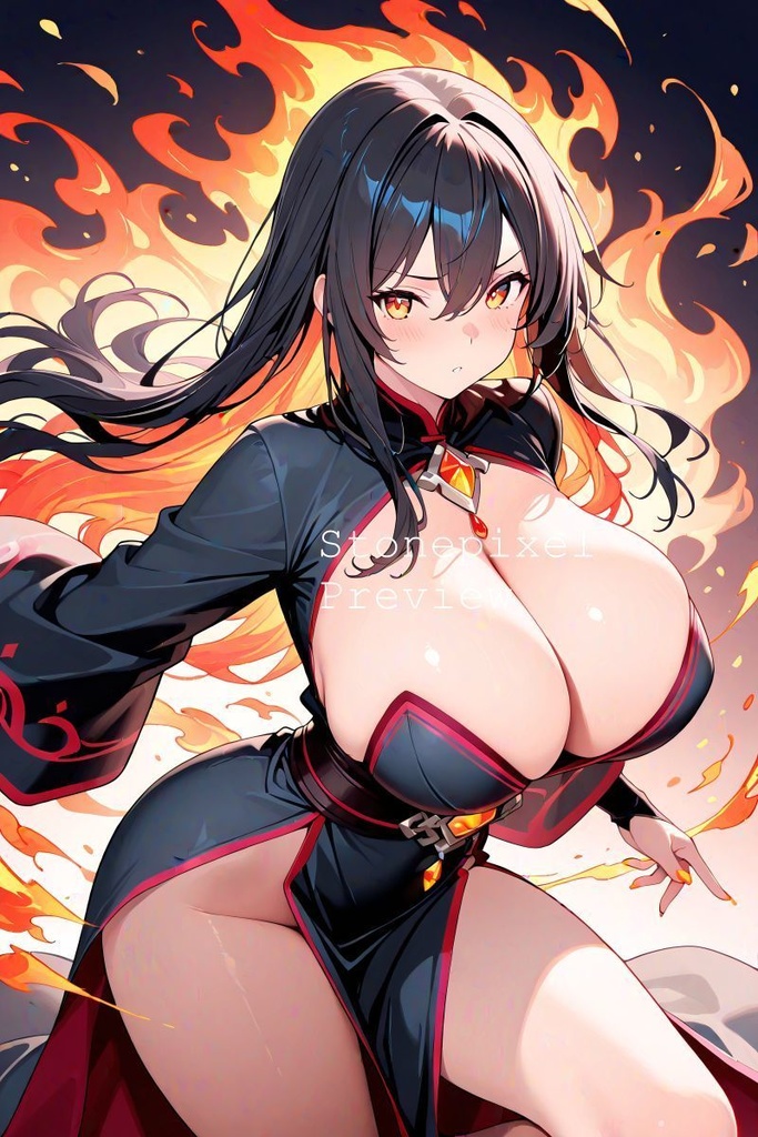 ✨Judgment Day of the Flame Manipulator_ Illustration Pack Vol1 ✨