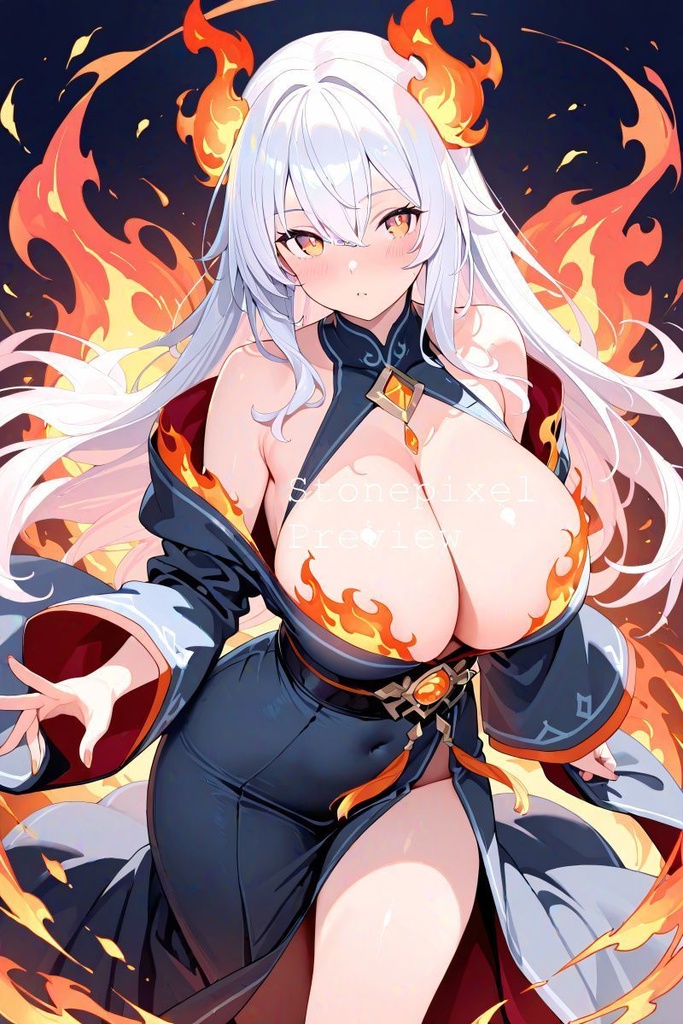 ✨Judgment Day of the Flame Manipulator_ Illustration Pack Vol1 ✨