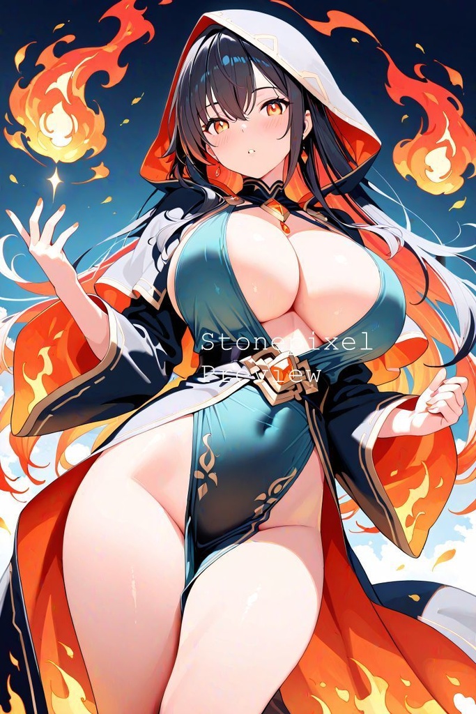 ✨Judgment Day of the Flame Manipulator_ Illustration Pack Vol1 ✨