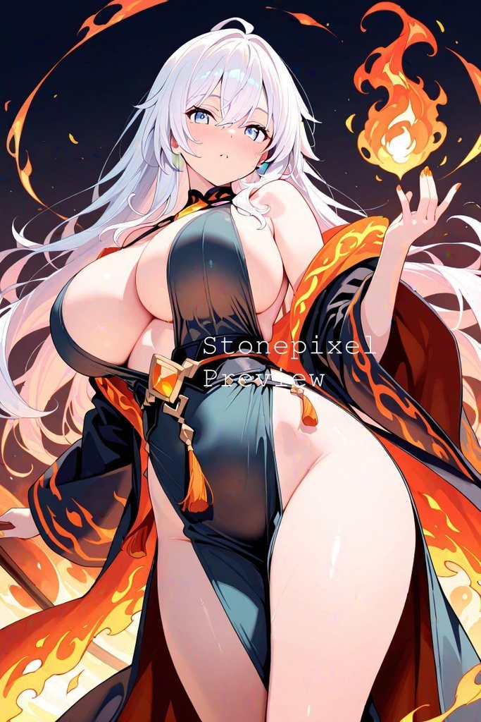 ✨Judgment Day of the Flame Manipulator_ Illustration Pack Vol1 ✨