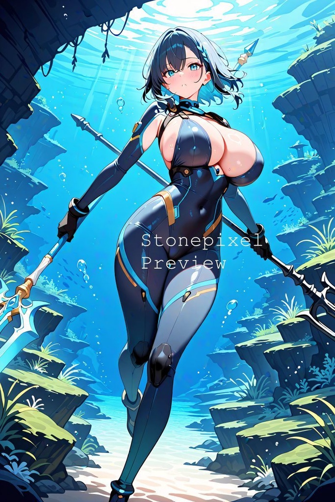 ✨Guardian of the Deep Sea Ruins_ Illustration Pack Vol1 ✨