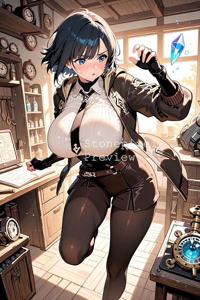 ✨Mechanical Wizard's Heretic Workshop_ Illustration Pack Vol1 ✨