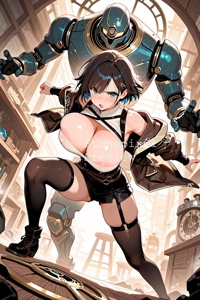 ✨Mechanical Wizard's Heretic Workshop_ Illustration Pack Vol1 ✨