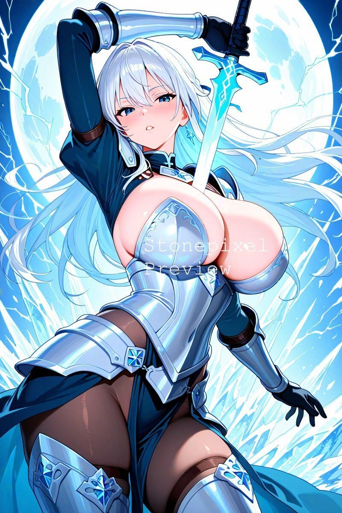✨Oath of the Frozen Knight_ Illustration Pack Vol1 ✨