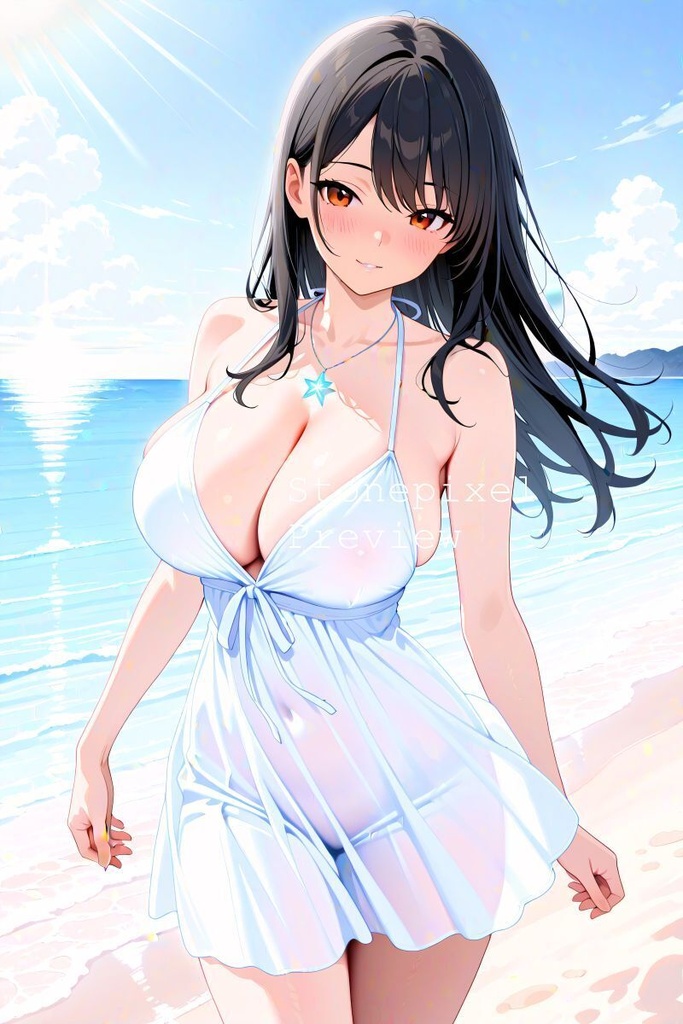 ✨新系列 璃亞 夏日海邊_ Illustration Pack Vol5 ✨