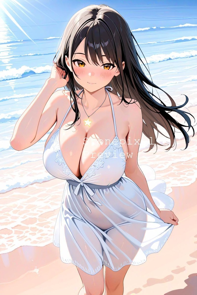 ✨新系列 璃亞 夏日海邊_ Illustration Pack Vol5 ✨
