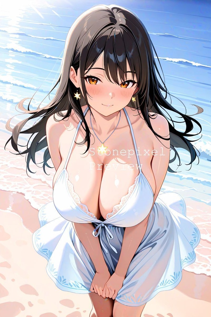 ✨新系列 璃亞 夏日海邊_ Illustration Pack Vol5 ✨