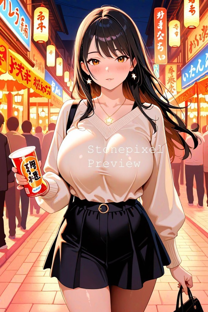 ✨新系列 璃亞 夜市日常_ Illustration Pack Vol6 ✨