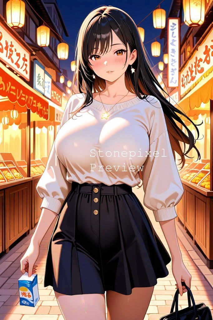 ✨新系列 璃亞 夜市日常_ Illustration Pack Vol6 ✨