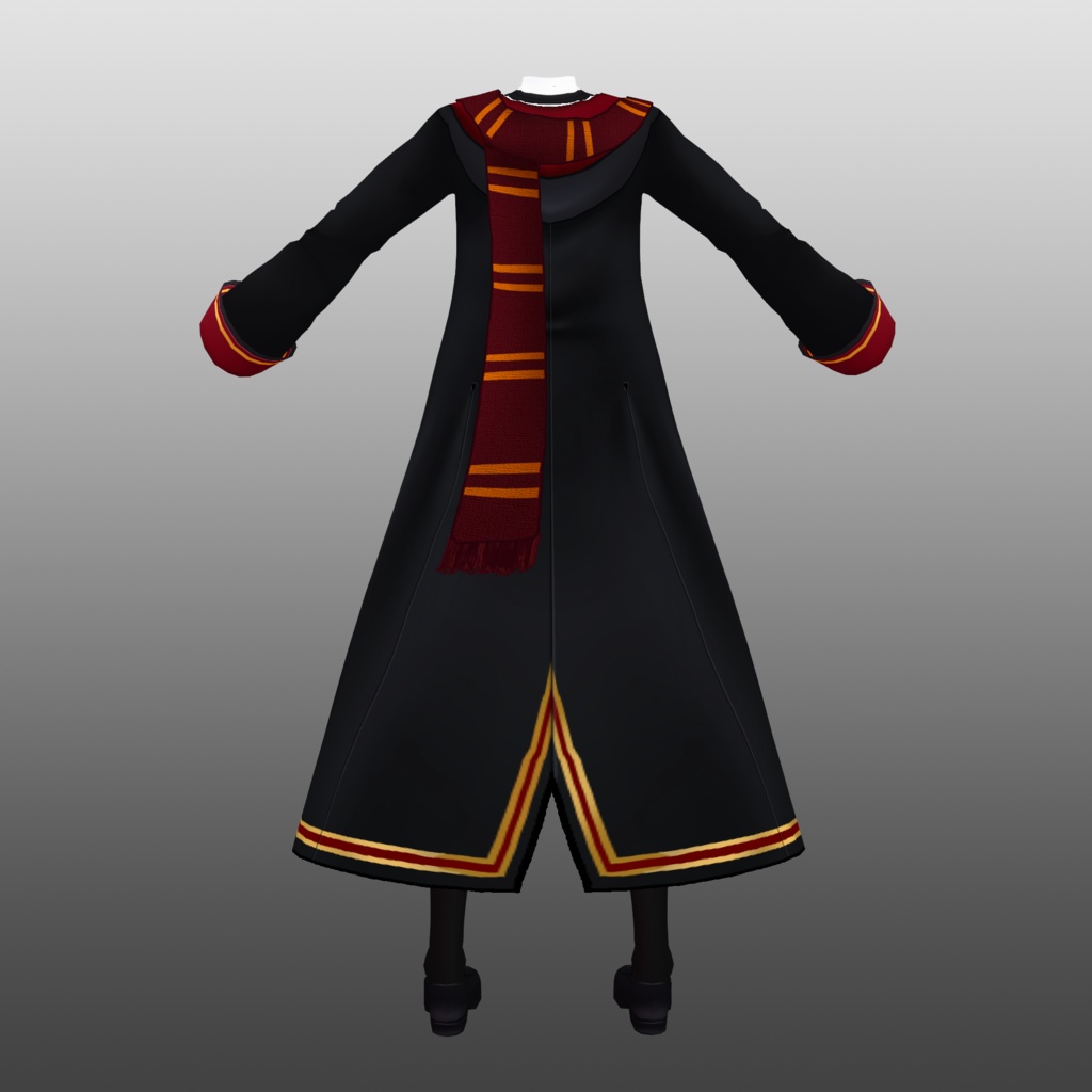 Gryffindor Outfit from Hogwarts Legacy (vroidcustomitem)