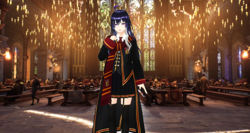 Gryffindor Outfit from Hogwarts Legacy (vroidcustomitem)