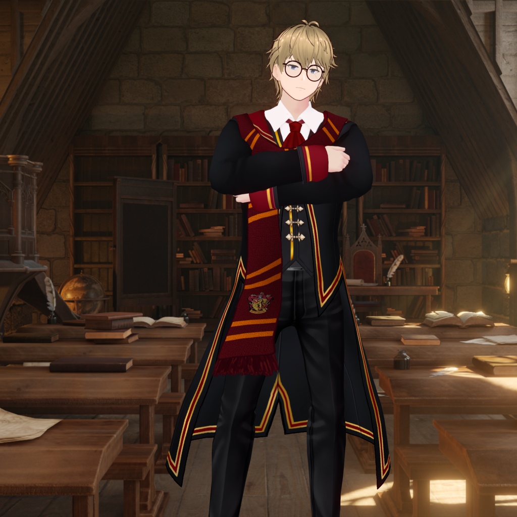 Gryffindor Outfit from Hogwarts Legacy (vroidcustomitem)